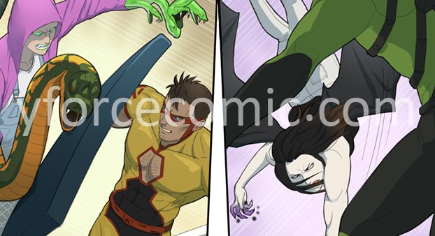 YForceComic's tweet photo. Pg14 is here!
https://t.co/4J4EVQ77kM

#gay #yaoi #superhero #yforce #webcomic #comic #superheroes https://t.co/fWu4sasjs6