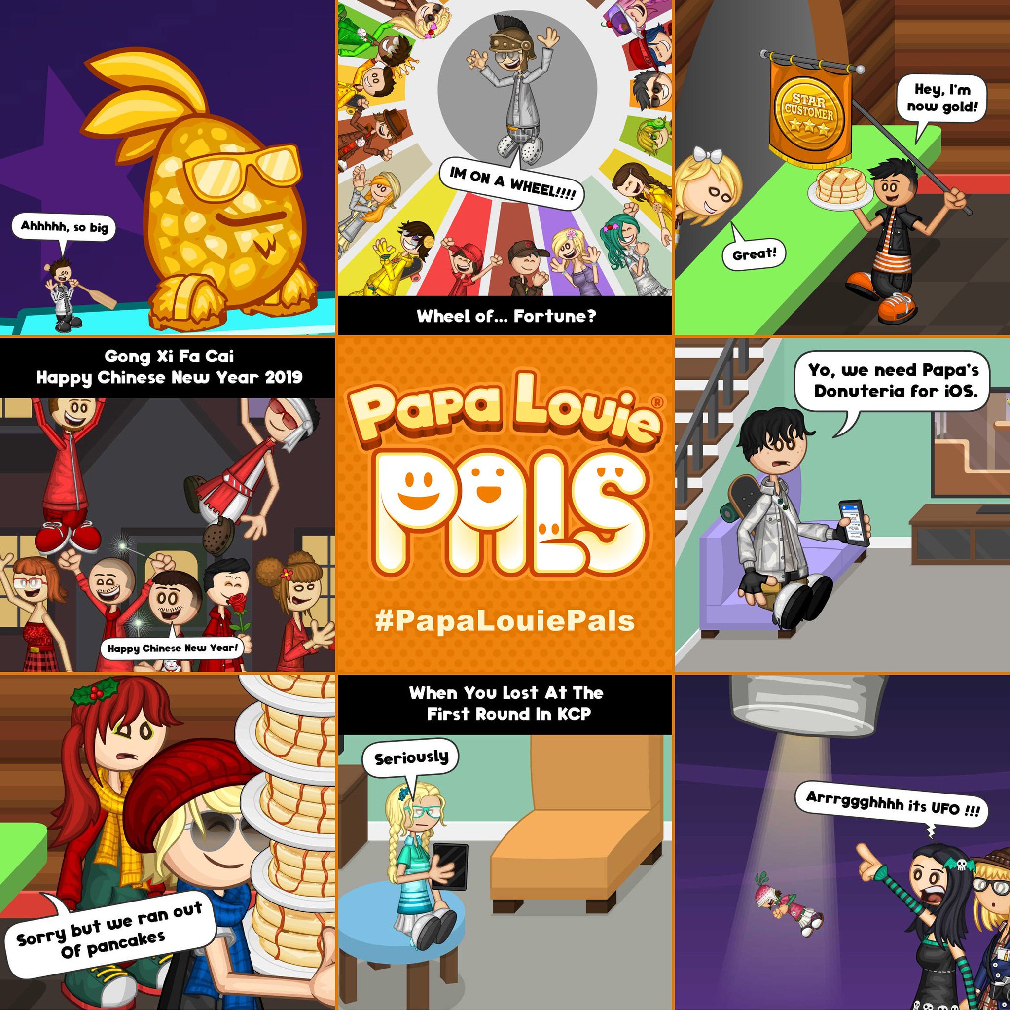 Papa Louie Pals: Scenes and a Preview! - Flipline Studios