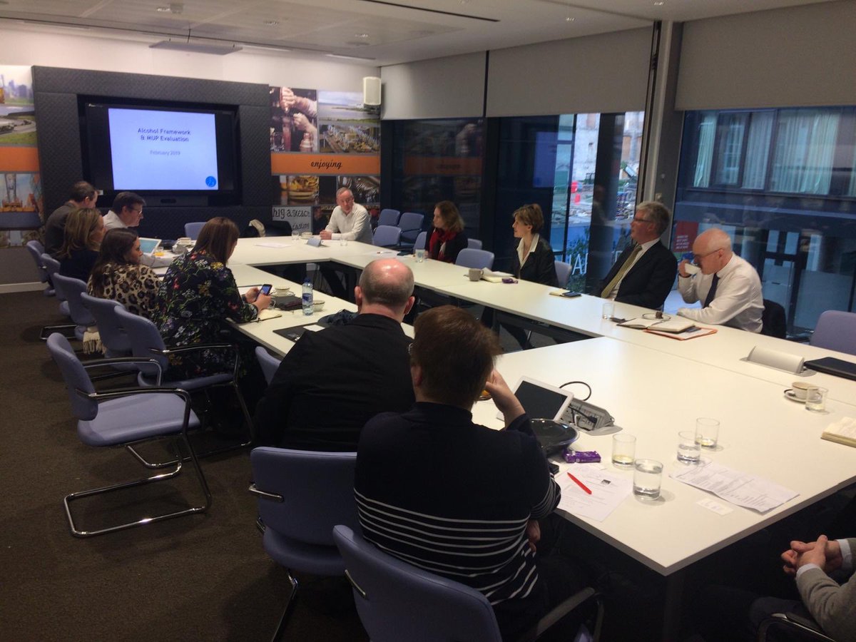 Productive meeting in Edinburgh today with the <a href="/ScotchWhiskySWA/">Scotch Whisky Association</a> -  Brexit was top of the agenda.