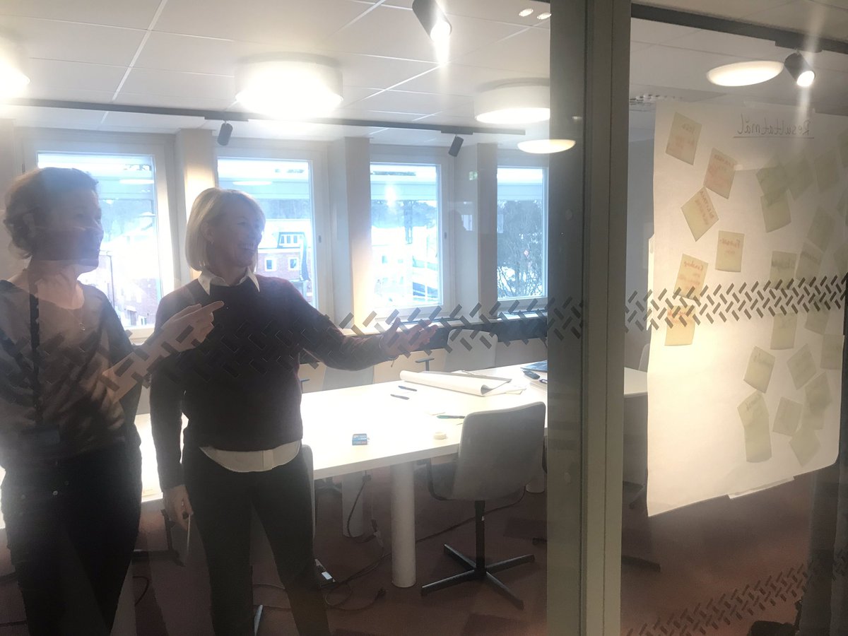 Veckan avslutas med att krama ur alla klokskaper från dessa båda. Fokus ligger nu på att ännu mer skapa fokus, engagemang och delaktighet i utvecklingsarbetet. #tillgänglighet #lidskol #effektkedja