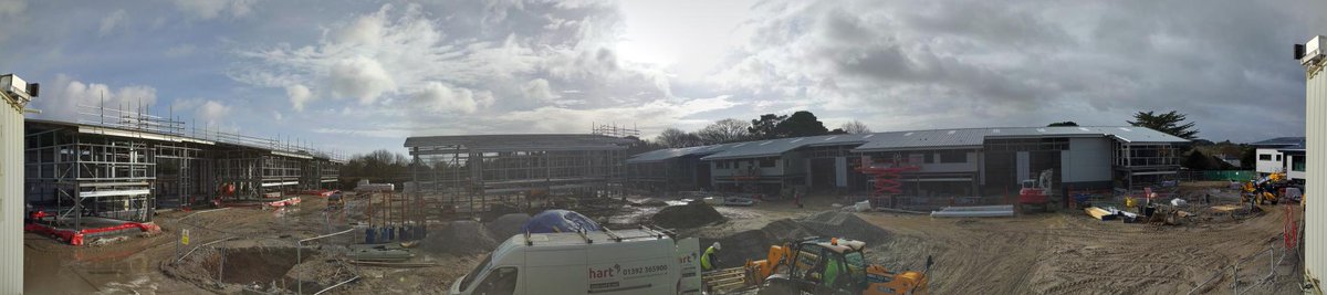 Work at the Cornwall Business Park is buzzing thanks to Classic Builders who are quickly progressing to the half way point for JAD Developments. These CSA designed hi-spec 14 light industrial units and serviced offices will be available to rent soon. Visit jad-uk.com