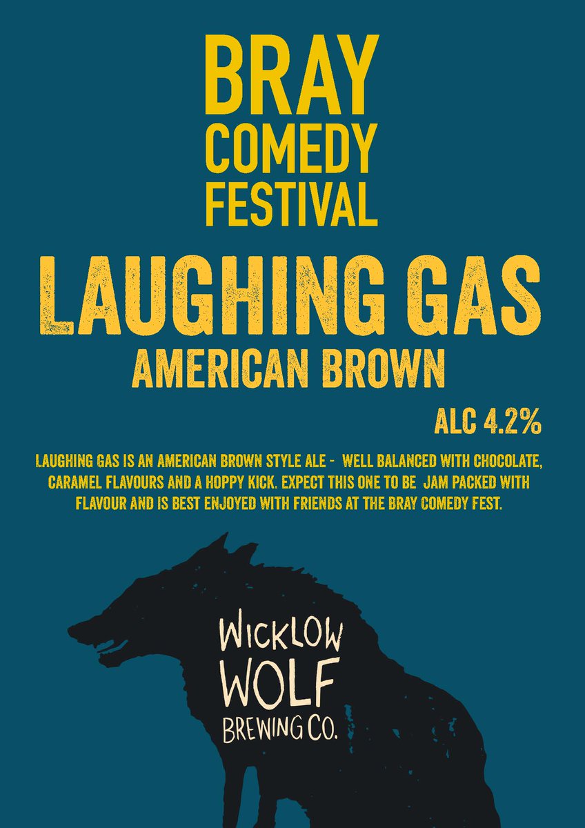 Bray Comedy Festival (@braycomedyfest) on Twitter photo We are proud to have our own beer made especially for #BrayComedyFestival by our Born in Bray friends <a href="/WWolfBrewery/">Wicklow Wolf Brewery | B Corp™</a>
Keep an eye out for your complimentary samples over the festival 😀 We are proud to have our own beer made especially for #BrayComedyFestival by our Born in Bray friends <a href="/WWolfBrewery/">Wicklow Wolf Brewery | B Corp™</a>
Keep an eye out for your complimentary samples over the festival 😀