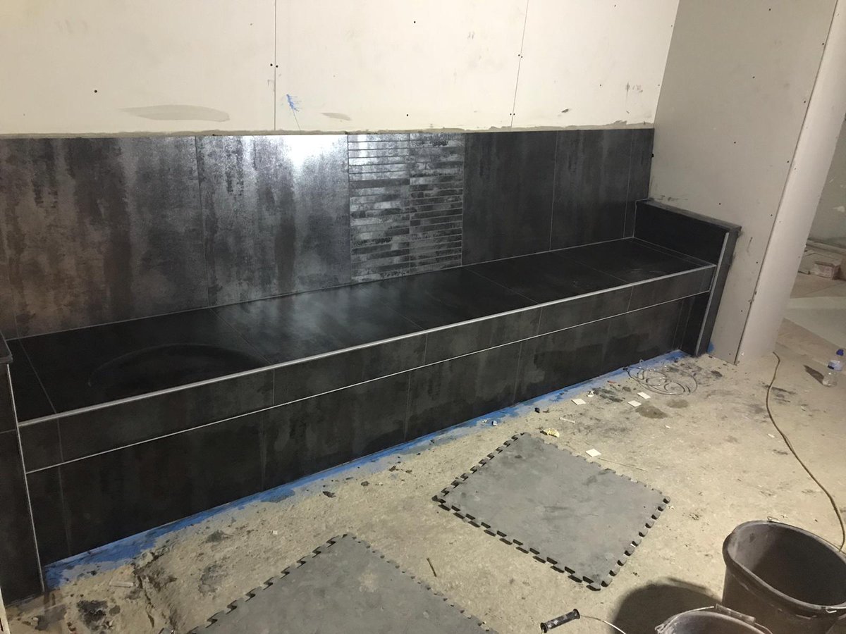 mrsauna011's tweet image. A sneak peak at our latest installation at #RomseyRapids for #Createability #Sauna #SteamRoom #HeatedBench