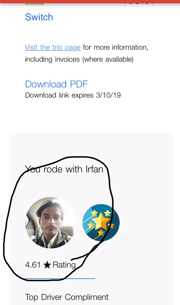 vipinindora1's tweet photo. @UberINSupport

Irfaan is unprofessional &amp;the way he spoke is rude.Suggesting if u hv a luggage then book bigger car why i book bigger car,we are 2person with limited bag we are going He is denied to open boot,After start ride within 2-3 minutes he completed ride and denied to go https://t.co/6qqY2wOAur