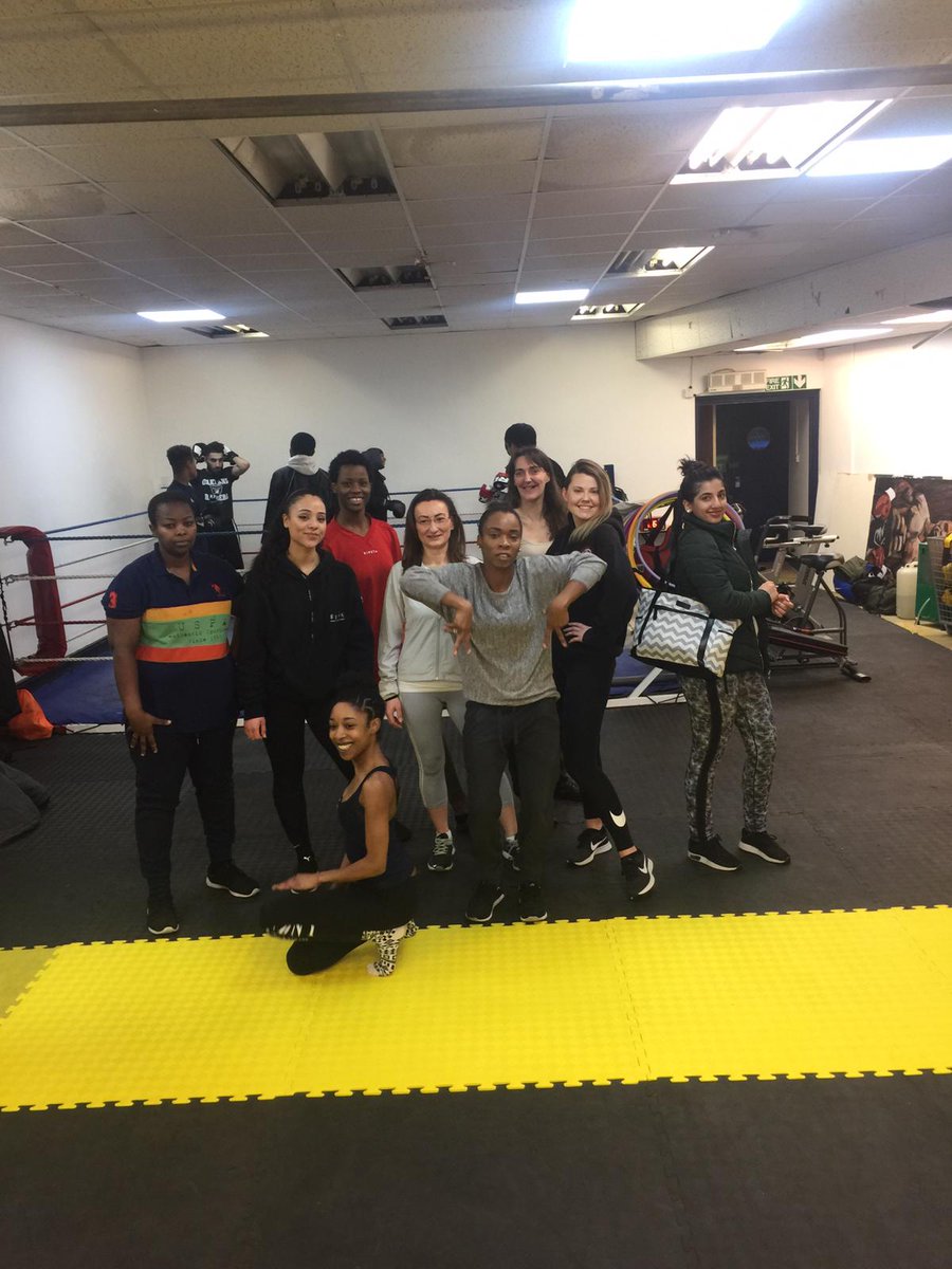 SOHKCharity's tweet photo. Our women in action at our Adult Employability course in Croydon. Thank you so much to @AllianzAssistUK for helping making this course possible
#week2 #boxing #createfutures #changelives https://t.co/JxjaK0rCG0