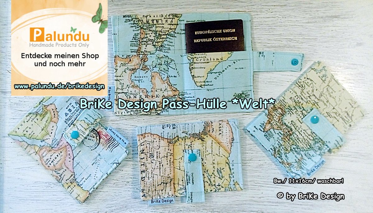 BrikeDesign's tweet photo. @BrikeDesign #Welt #Passhüllen #Krimskrams #Tascherln #Weltreise #urlaub #Meer #Geschenkideen https://t.co/FdXBwoMjTB https://t.co/ybGEOZpsSE