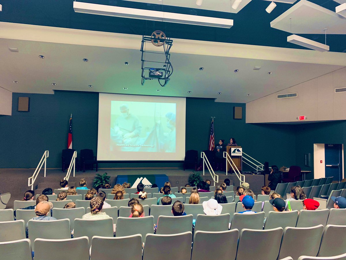 Thank you to <a href="/GeorgiaNTC/">Georgia Northwestern</a> for hosting <a href="/Armuchee_Elem/">Armuchee Elementary School</a> 4th grade Ss for a very informative field trip! Great information was presented to help Ss think about and plan for their future careers! <a href="/AESrooftop/">Rodney Stewart</a> @j_pethel <a href="/FloydCoSchools/">Floyd County Schools</a> #tribeonthemove