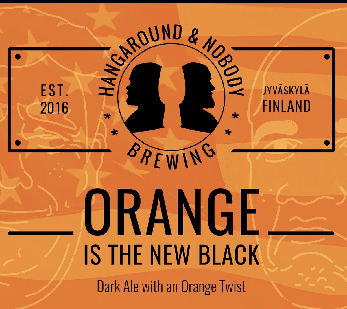 hnbrewing's tweet photo. Viikon päästä saadaan taas uutta olutta janoiselle kansalle 🍻 Orange man approves! https://t.co/2FhMKSEwEw