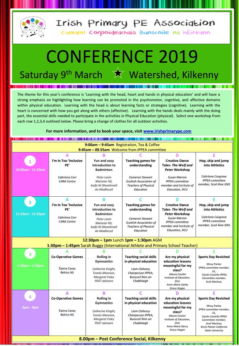 Irish Primary PE Association (IPPEA) tweet media