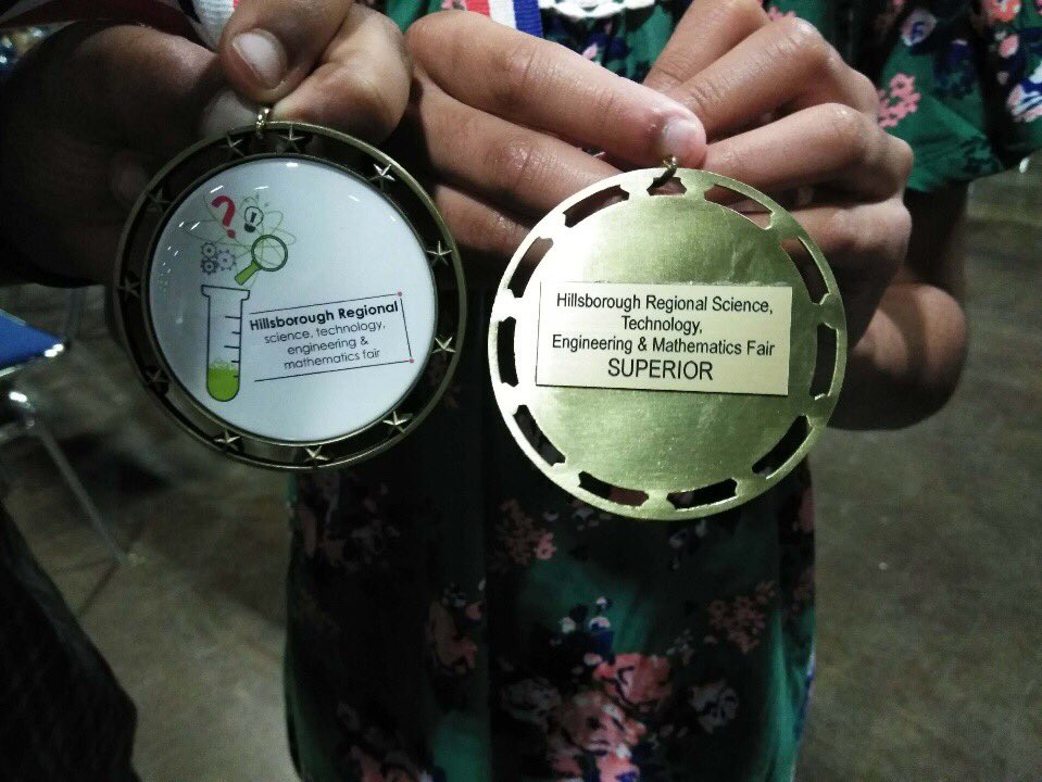 So proud of this group of students for winning superior at the science fair. Shout out to Krystal Greenberg for all of her help. We couldn’t have done it without you. #ONLYatDunbar