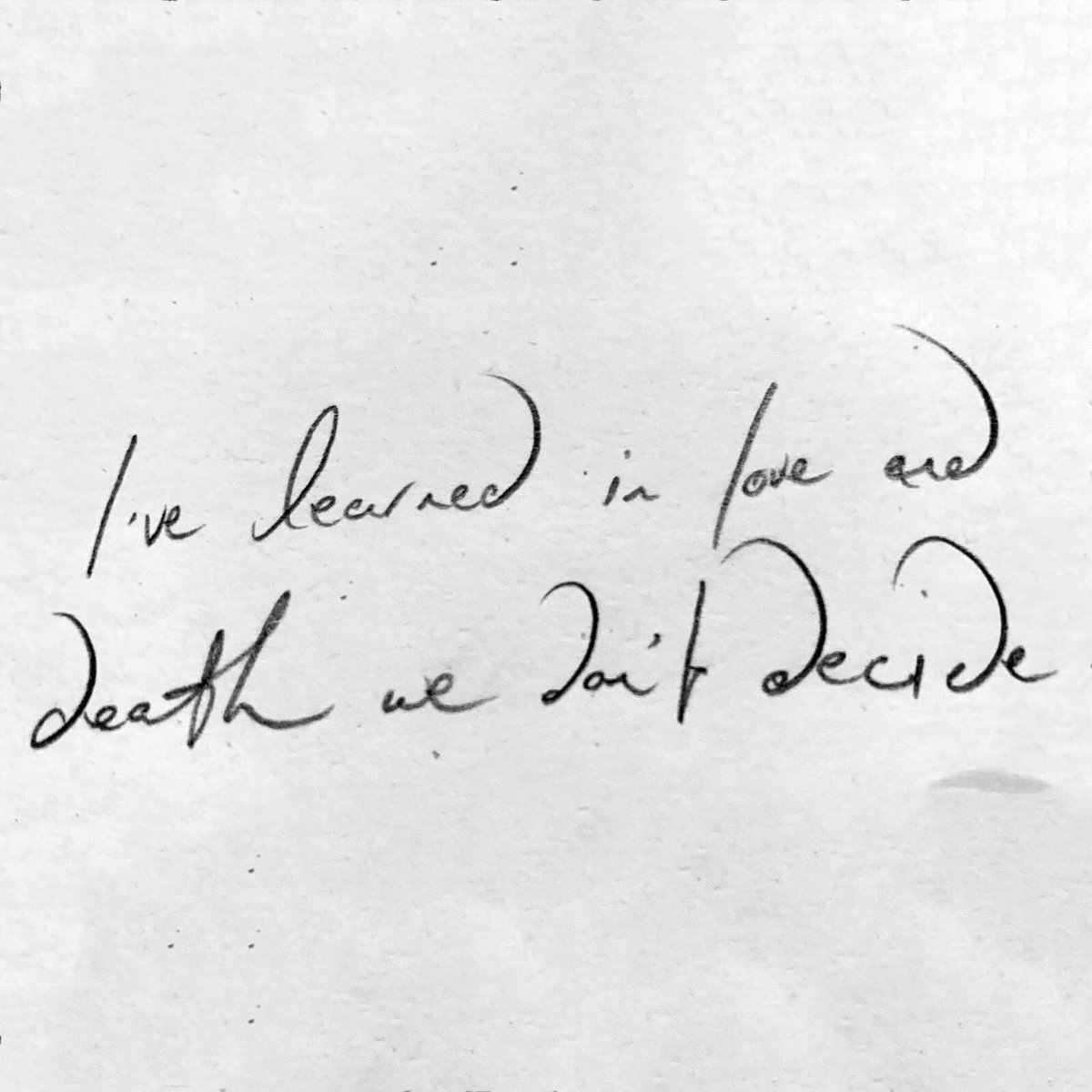 Dermot Kennedy on Twitter I wrote this out for this girl after one of my  shows on the last US tour The fact that someone would do that with my  lyrics gives