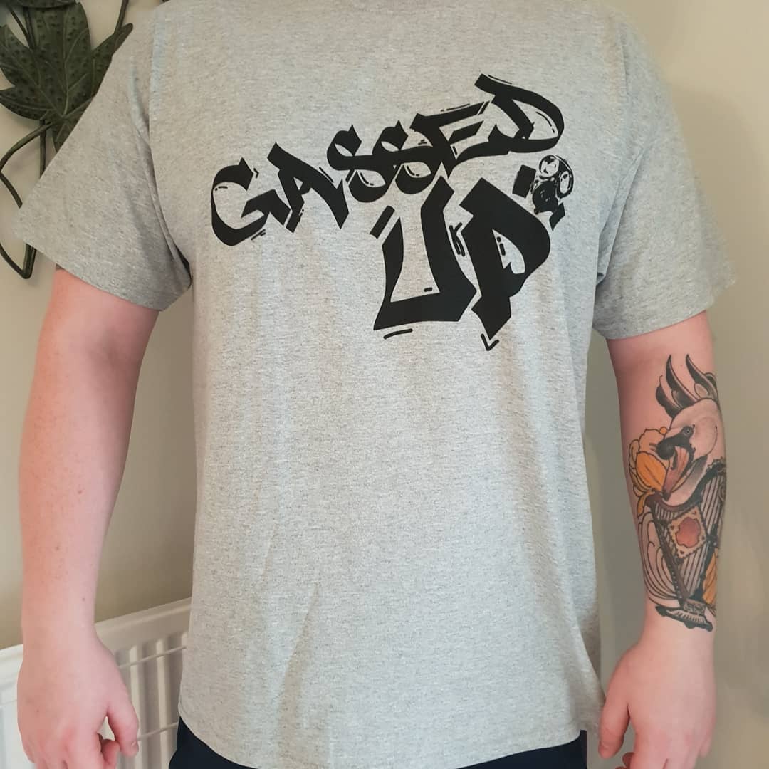 NEW MERCH 
gassedup.bigcartel.com

Logo t-shirts in M, L, XL and 2XL are now available on our BigCartel and all upcoming shows.

Our British Gas and Michael Jackson t-shirts are stocked up but we only have ONE ADIGAS LEFT IN XL, someone buy it before we just give it away