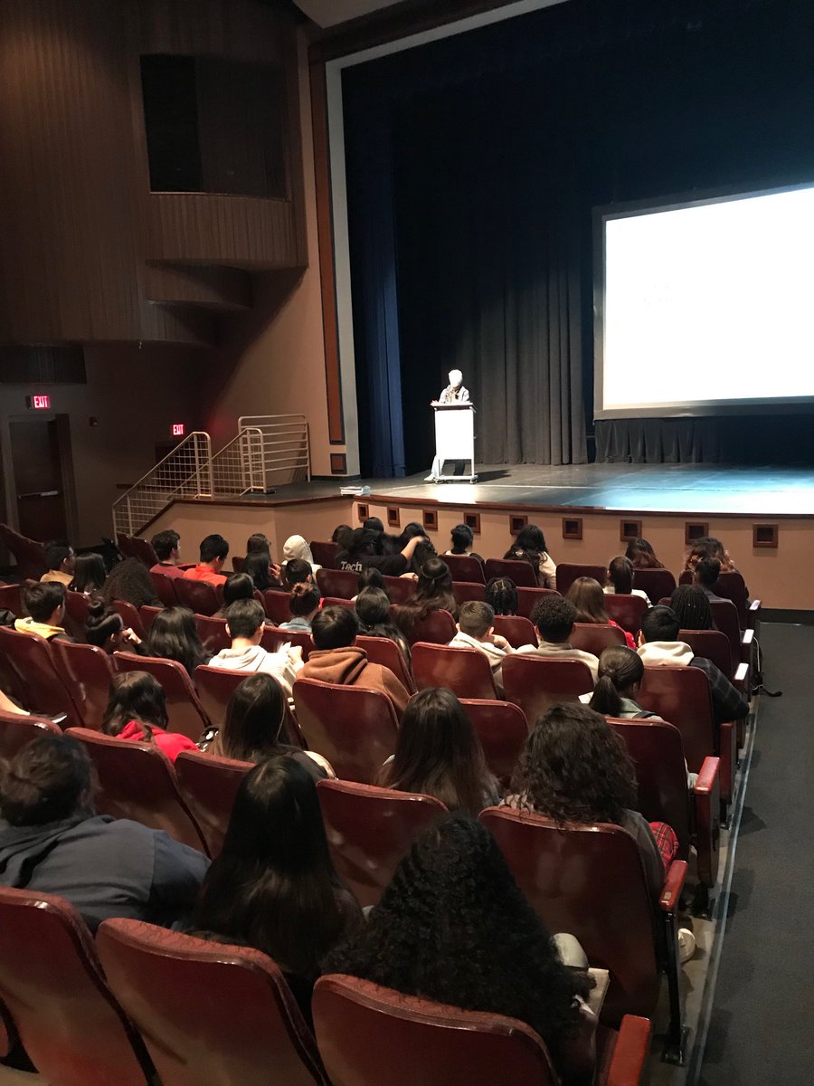 CCSDEngage's tweet photo. Lives on the Line exhibit @LVCCLD Summerlin Library welcomes #SpringValleyHS photography students. Photo journalist Judy Polumbaum shares her father’s work. https://t.co/Soqez3eplh