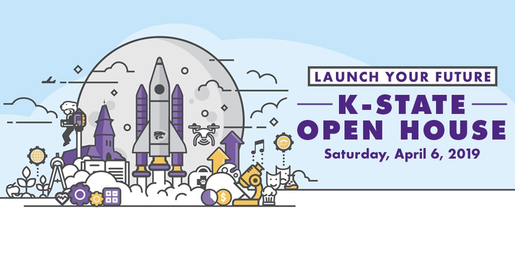 Mark your calendars for the annual All-University Open House on April 6! k-state.edu/openhouse