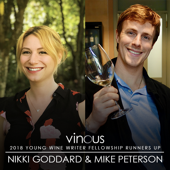 Every year <a href="/vinousmedia/">Vinous</a> recognizes an aspiring wine writer in their Vinous Young Wine Writer Fellowship. I'm incredibly excited to be named one of this year's two runners-up. Thank you <a href="/vinousmedia/">Vinous</a> and <a href="/antoniogalloni/">Antonio Galloni</a> for the honor!