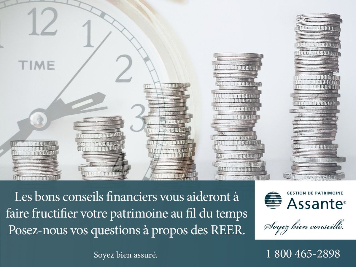 AssanteQuebec's tweet photo. Atteignez vos objectifs en toute confiance. Prenez les bonnes décisions aujourd'hui pour un avenir meilleur et demandez-nous comment utiliser les REER à votre avantage.

Nos conseillers sont là pour vous aider au 1 800 465-2898 #assantequebec #soyezbienassure #soyezbienconseille https://t.co/LnyzkCGCS9