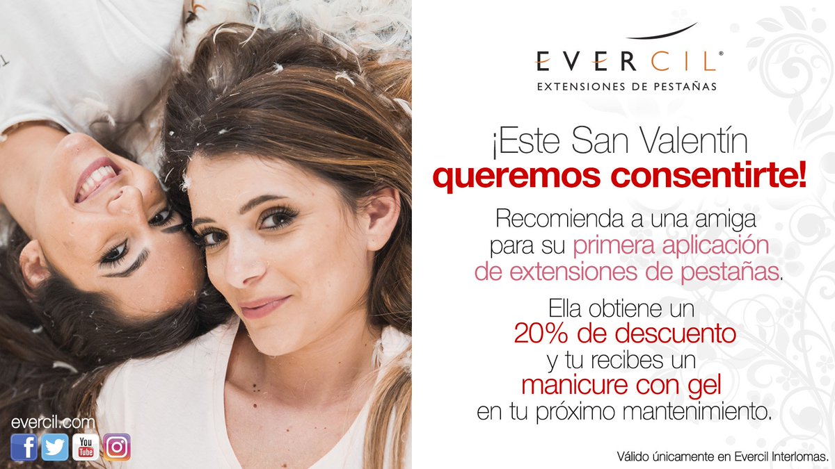 Evercil's tweet photo. En Evercil Interlomas festejamos el día del amor y la amistad con esta increíble promoción. ¡Agenda tu cita! https://t.co/NXkLpo3jNH