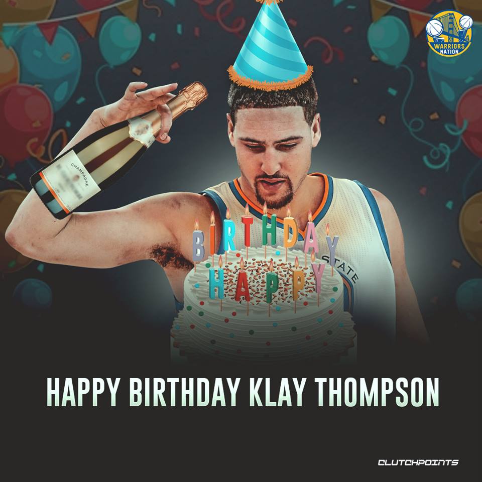  nation let\s wish Klay Thompson a Happy 29th Birthday!!!  