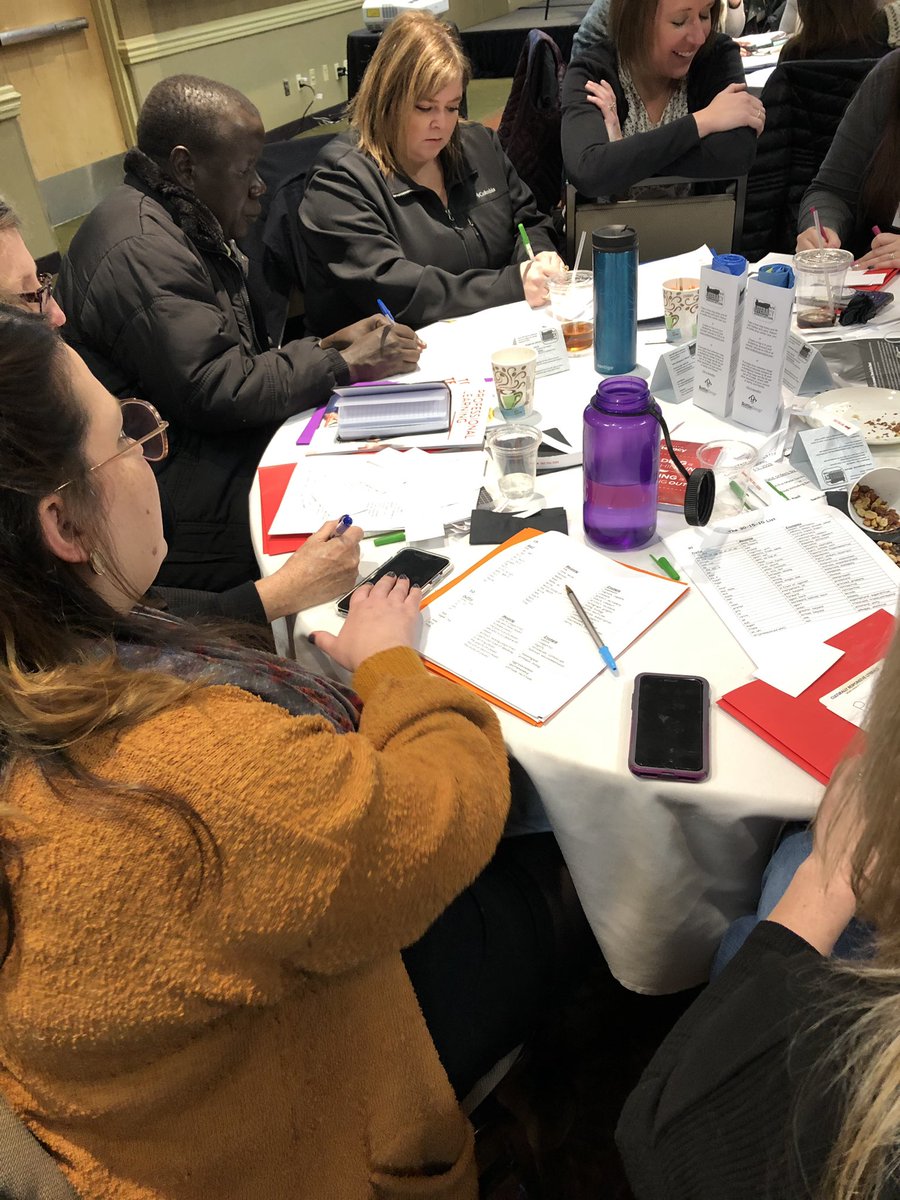 belliot66's tweet photo. #OSLA19 Varied, short, intense consistent bursts of learning makes progress. #BuildGBSD @oregonread https://t.co/oGbAQQYDfi