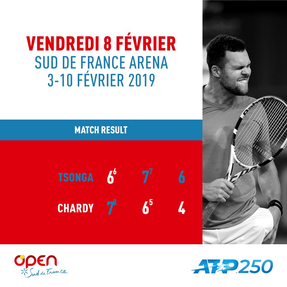 OpenOccitanie's tweet photo. C'est finalement @tsonga7 qui complétera le dernier carré de cet #OSDF19 et qui défiera @RaduAlbot 👊 Le Manceau se défait de @jimchardy après 3 sets (6-7, 7-6, 6-4) et quasiment 3h de jeu 🎾
C'est la fin d'une riche journée de tennis à la @SDFArena_Mtp 👌
#OSDF19 #OSDFLIVE https://t.co/sWwipog11q