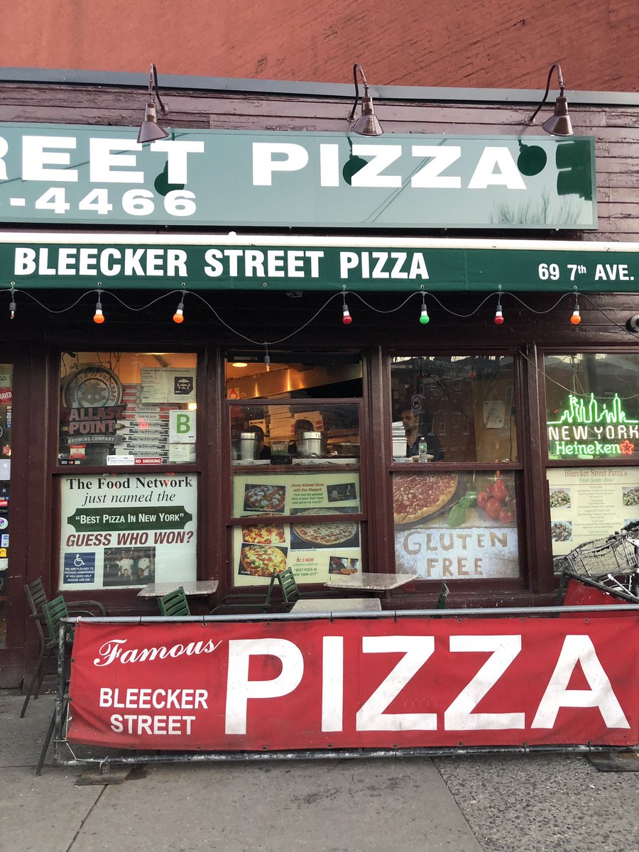 I went to two different #pizza spots today. Still love Bleecker Street Pizza over Joe’s Pizza #NYC