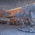 タイムスリップしたかのよう!大雪の浅草が素晴らしすぎる!