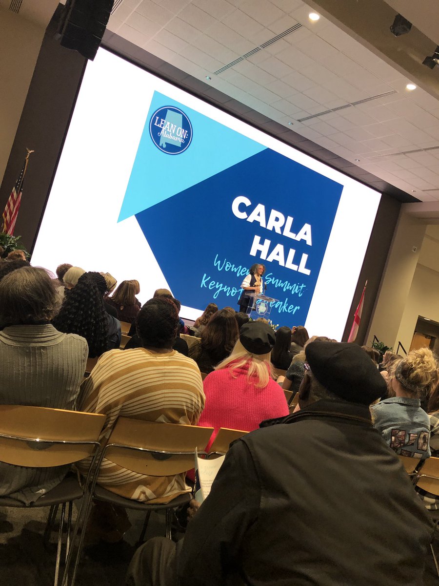 LeanOnAlabama's tweet photo. “When you set an intention, all of your options open.” - @carlahall #LOASummit2019 https://t.co/oquoJ56bAN