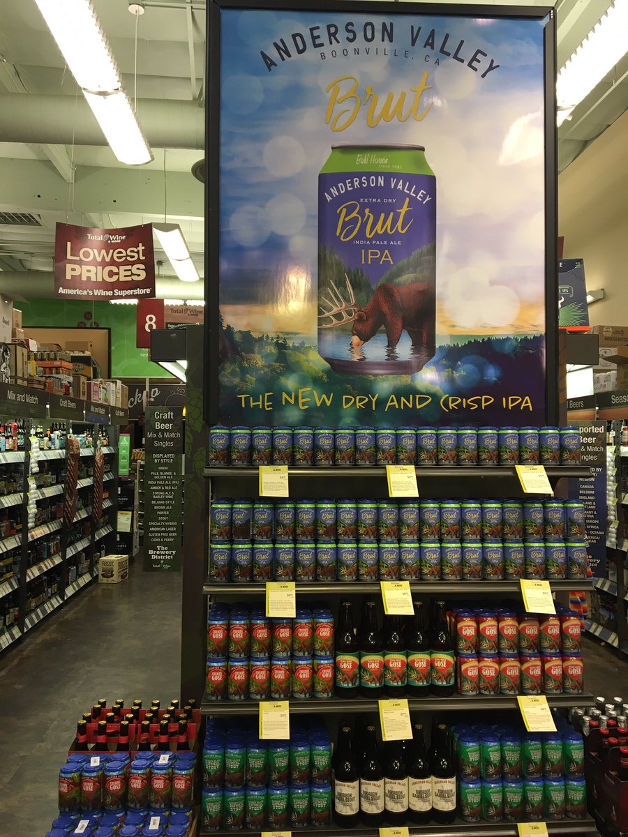 JordanAVBC's tweet image. Hey Brea beer people! Come taste some beer! #WEOUTHERE @TotalWine @avbc #BEER #BrutIPA