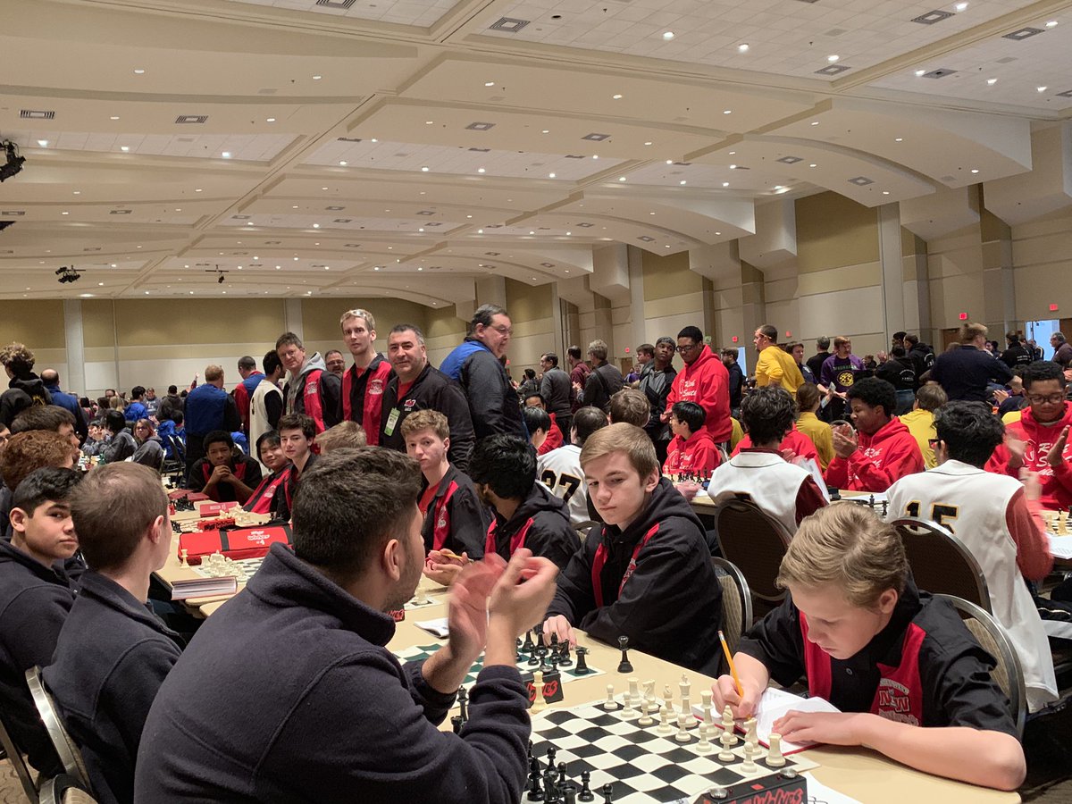 Niles West Chess at state