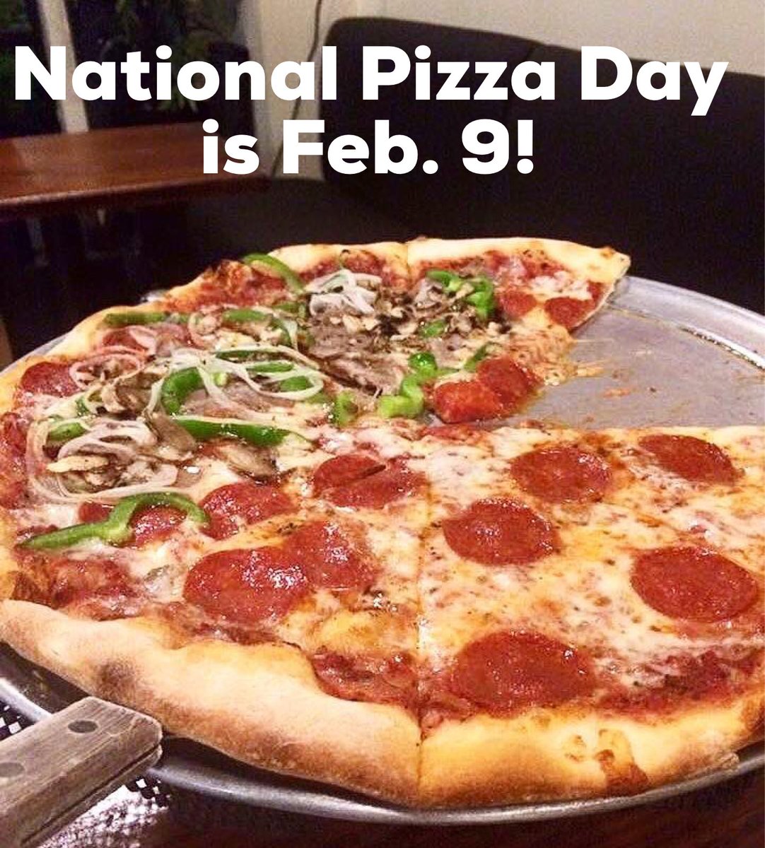 We think every day is National Pizza Day—but we hope you’ll come celebrate with us tomorrow! 🍕🍕💥 #raleigh <a href="/ExploreThe919/">Explore The 919</a> <a href="/eatRaleigh/">eatRaleigh</a> <a href="/WeLoveDowntown/">Triangle Downtowner Magazine</a> <a href="/DowntownRaleigh/">Downtown Raleigh Alliance</a> <a href="/trianglefoodie/">Triangle Food & City Tours</a>