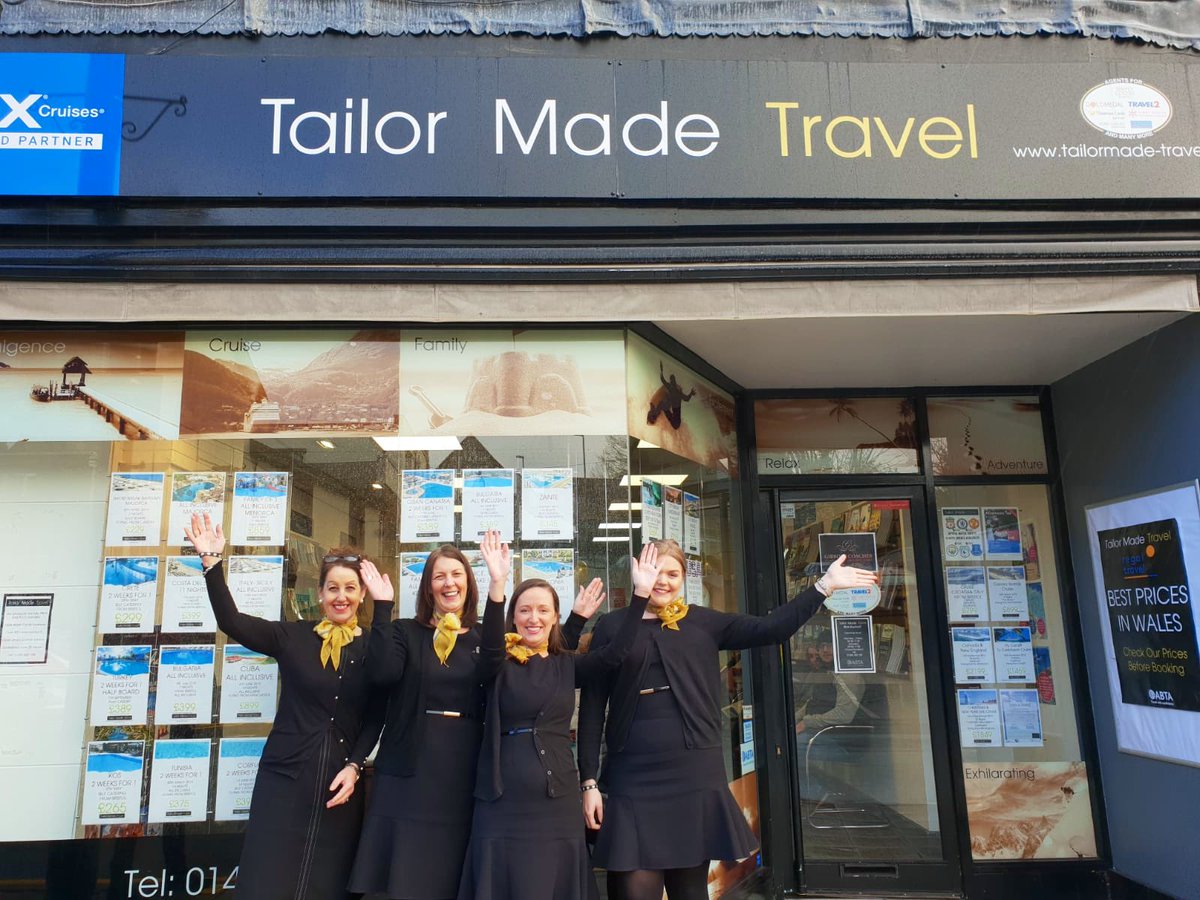 TTGTravelQueen's tweet photo. A huge thank you to all the teams at @HaysTravel Mold, @Tailormadetrav Blackwood, @REGALTVL Bridgend, @travelhouse1 Morriston and @OckyWhiteTravel for a fab few days! #TTGTop50 And a huge thank you to our brilliant sponsor in this category @ClubMedUK Me&amp;Matt have had so much fun! https://t.co/gLZ0pyYyfL