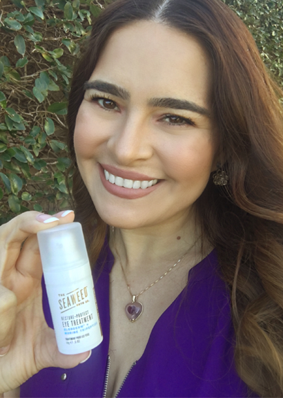 “As a woman who is passionate about wellness, it’s crucial for me that what I put on my skin is good for me.” -<a href="/MarcelaArrieta/">Marcela Arrieta</a>. Read more about why <a href="/SeaweedBathCo/">The Seaweed Bath Co.</a> Restore + Protect Eye Treatment has become Marcela’s go-to product at bit.ly/Spiritu-Seaweed.