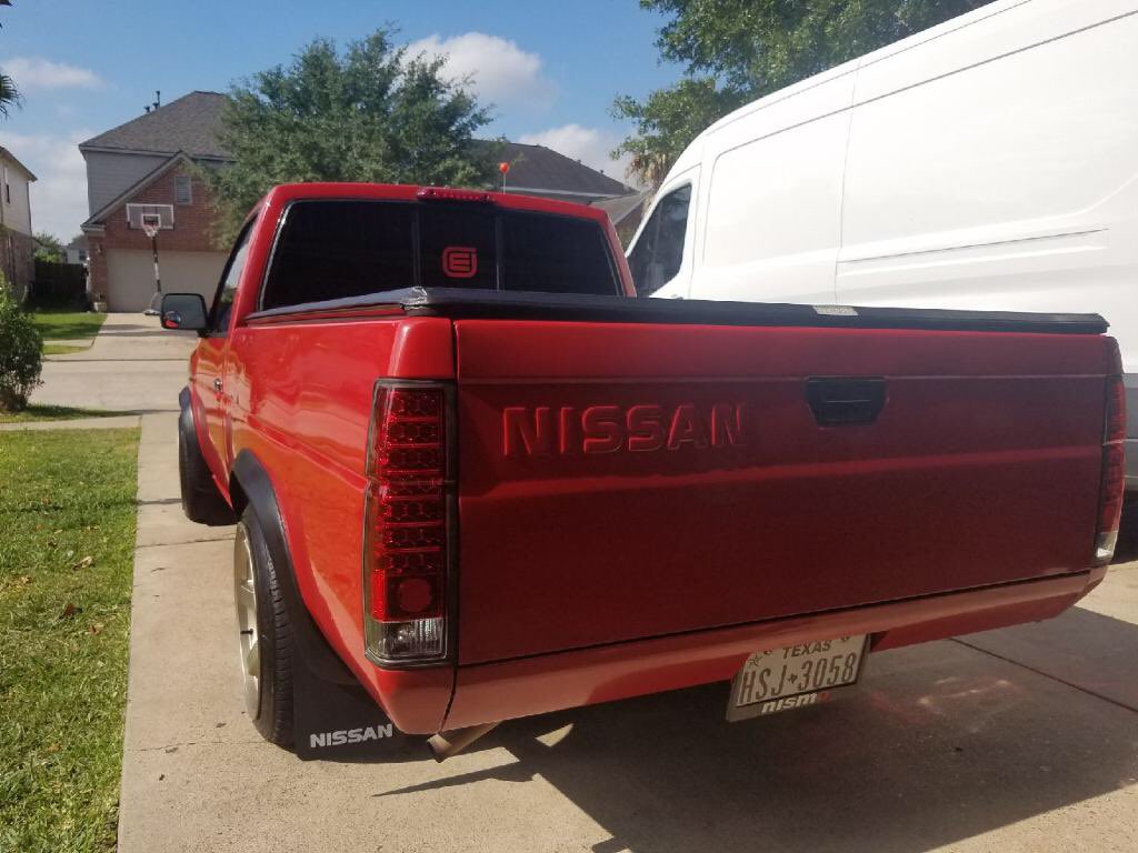 jorgeflo24's tweet photo. Please be on the lookout for a ‘97 Nissan hardbody around the Houston area. It was stolen last night from my home in Katy. Lincense plate : HSJ 3058 https://t.co/wFhwGvCdme