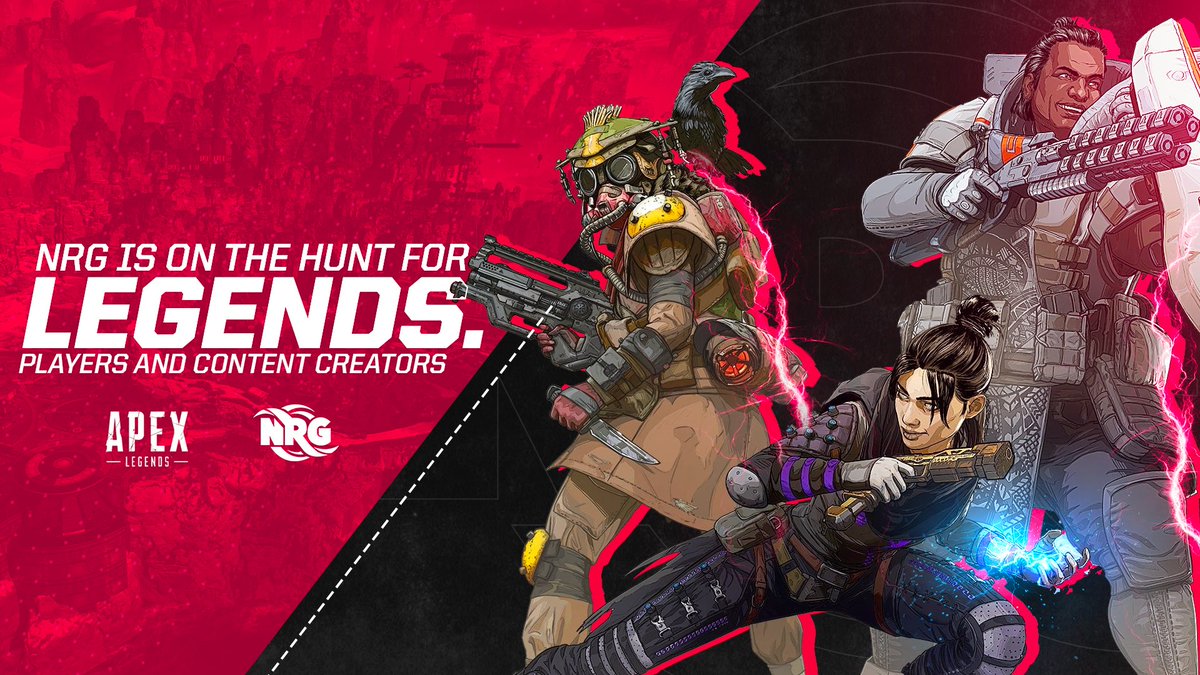 Nrg Some Of You Are Too Busy Playing Apex Legends To Realize The Legends That You Could Become If You Reached The Apex Of Your Potential Nrg Is Recruiting
