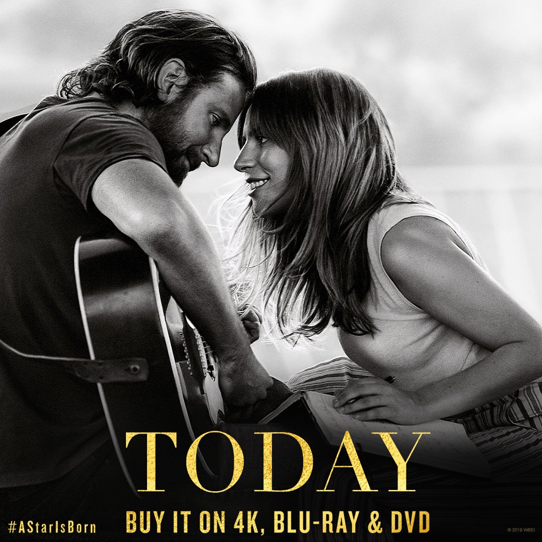 Bring #AStarIsBorn home on 4K, Blu-ray &amp; DVD today! po.st/OwnAStarIsBorn