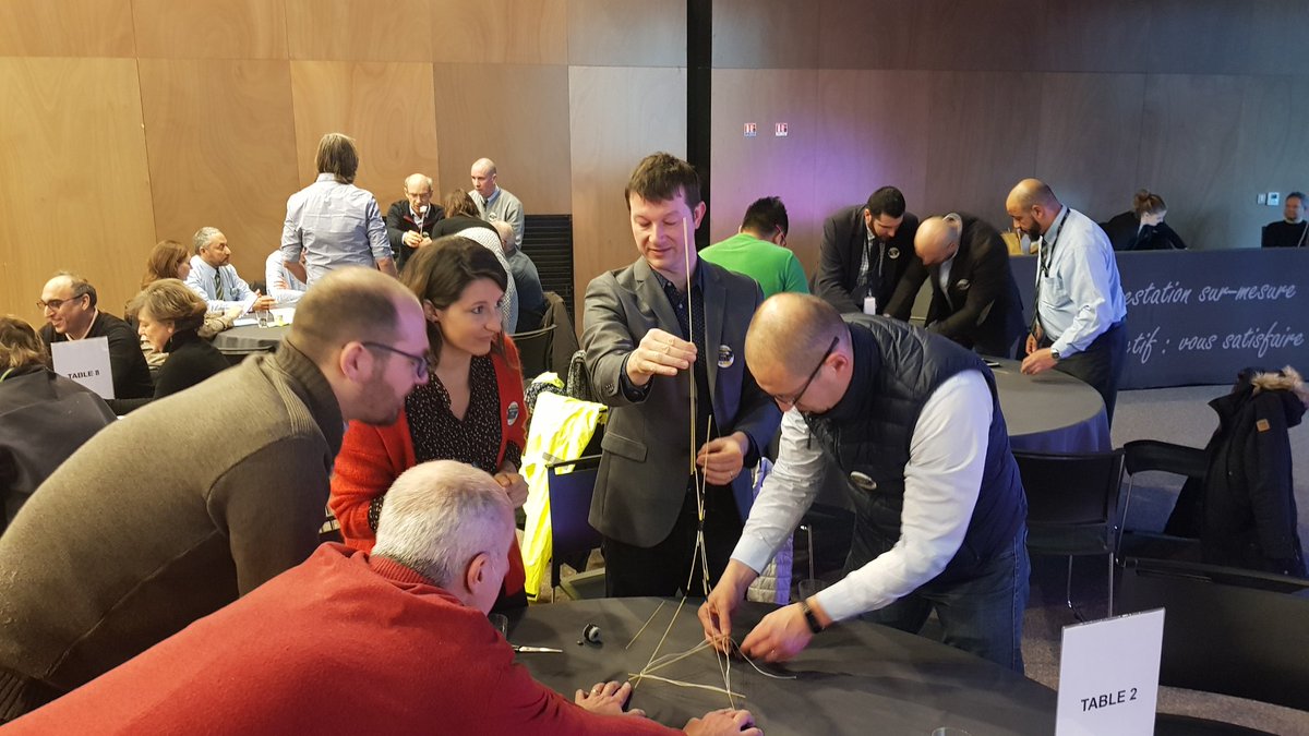 thierry_duc's tweet photo. Maxi Meeting #keolife @KeolisLille
220 managers réunis pour notre projet d'entreprise et le lancement de notre plateforme d'#innovation, les Rendez-vous de la #RSE, le fil rouge #BienEtre au travail 2019, les outils du manager #codéveloppement
@Laureline__B @emussano https://t.co/zuF4WO1duQ