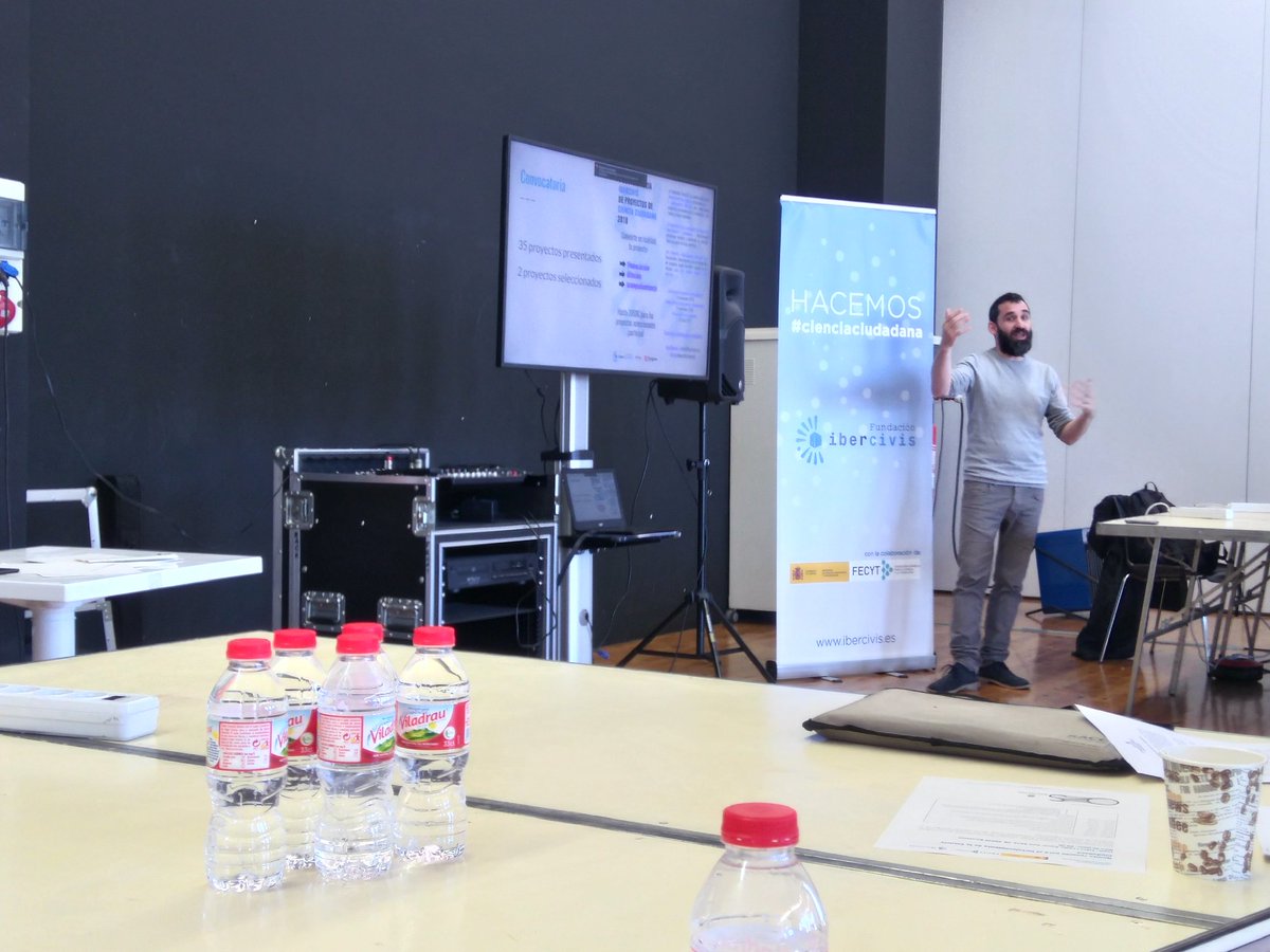 GAMA_UB's tweet photo. Dos dias aprendiendo y compartiendo sobre #cienciaciutadana. Ayer en la Jornada #CityplusCitizenScience y hoy en la Reunión expertos #cienciaciudadana organizada x @Ibercivis @FECYT_Ciencia @OpenSystemsUB #ciutaticiencia https://t.co/WLel4eYnuj
