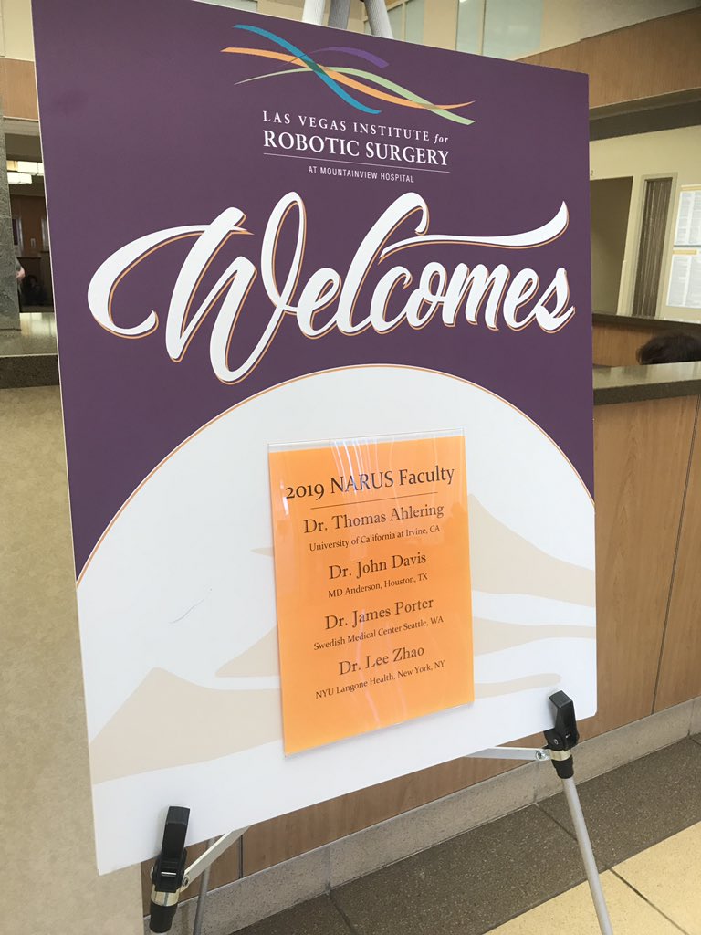 North American Robotic Urology Society | NARUS (@robouro) on Twitter photo Live surgery session one concludes with good results. Thanks to local host Alex Lesani. <a href="/jdhdavis/">John W. Davis, MD</a> Live surgery session one concludes with good results. Thanks to local host Alex Lesani. <a href="/jdhdavis/">John W. Davis, MD</a>