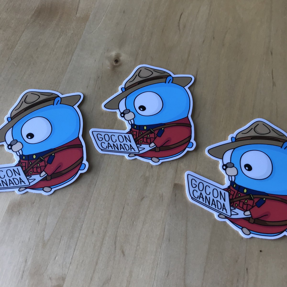 EdmontonGo's tweet image. Bringing the @goconcanada sticker love to the Polyglot YEG conference this Saturday. #golang