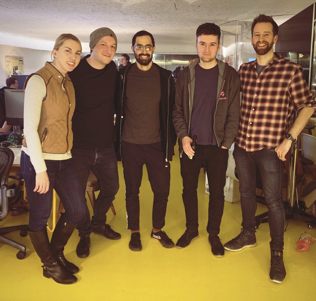 Had an awesome time meeting up with the <a href="/freetrade/">Freetrade</a> team today, thanks for having me <a href="/doddsie/">Adam Dodds</a>! And for the awesome Freetrade socks 😄🧦 #winning