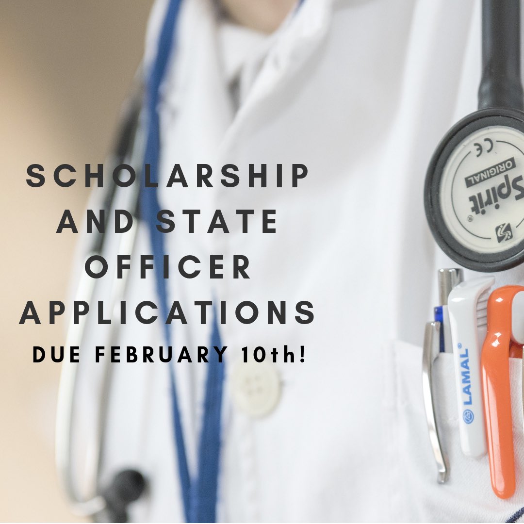 SC_HOSA's tweet photo. DO NOT FORGET TO SUBMIT YOUR APPLICATIONS!! They are due this Sunday! https://t.co/Fh2kPmZr07