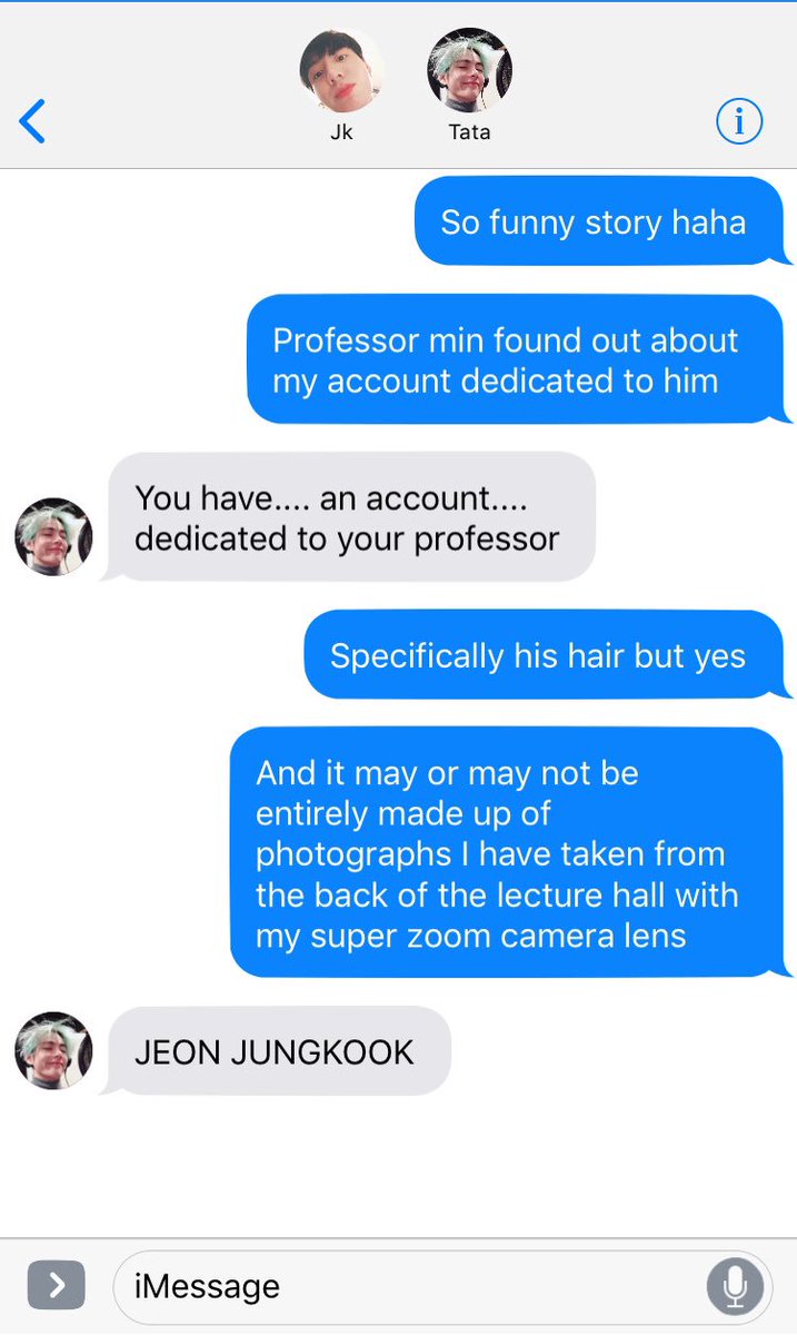 Yoonkook au where music professor Min Yoongi finds an account dedicated to his ever-changing hair colour. After some investigating, he finds out that it’s run by none other than failing student, Jeon Jungkook.  #yoonkook  #yoonkookau