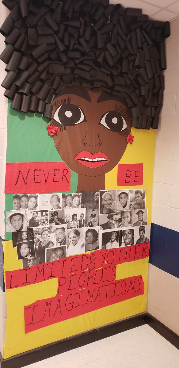 Celebrating Black History <a href="/Lee/">zak</a> High School. Creativity by ELA teacher A. Parker
