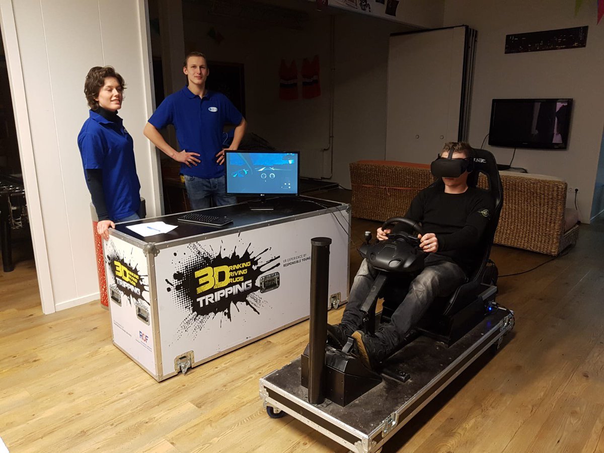 RYD_NL's tweet photo. Vanavond staan wij met onze #3Dtripping campagne in #Noordwolde. Kom gezellig langs bij het jongerencentrum To-B! https://t.co/QhSie7v6Sl