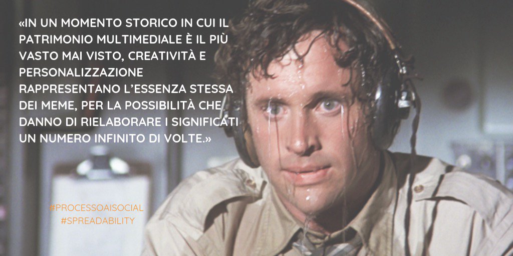 📌 #spreadability💬
«In un momento storico in cui il patrimonio multimediale è il più vasto mai visto, creatività e personalizzazione rappresentano l’essenza stessa dei meme» I #meme come "archivio infinito di creatività 👇: processoaisocialmedia.blogspot.com/2019/02/meme-a…
#smm19 #sapienzaroma
