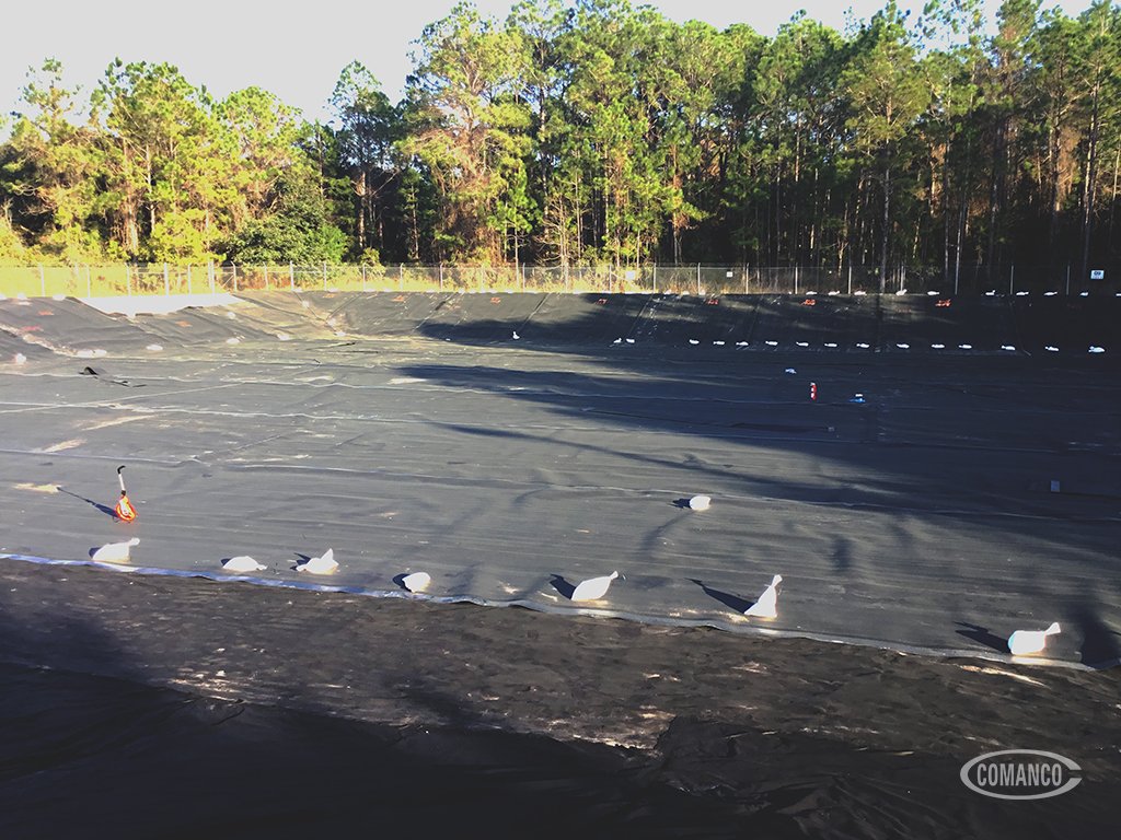 @COMANCO Begins Rare 120-mil textured HDPE Liner Installation In FL Panhandle
SAFETY ★ QUALITY ★ SERVICE 
#COMANCO #COMANCOisQUALITY #Geomembrane #Geosynthetics #SAFETY #Linersystem #Florida #Geotextile #Construction #Solmax #GSE #SolmaxGSE #120mil 
ow.ly/3sh930nDdNJ