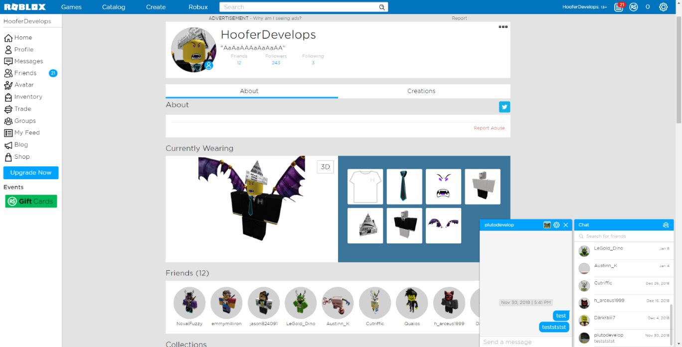 Hoofer on X: #RobloxDev If you want to get rid of the really bold font  that is new on the Roblox page, then you can install the plugin Stylish (for  Firefox and