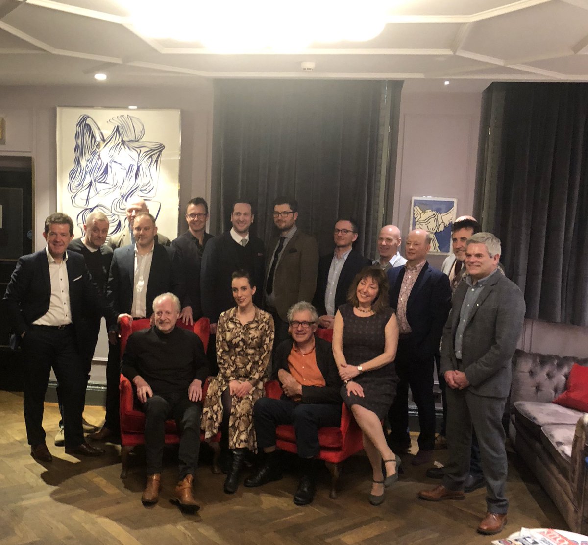 We had an amazing day gathering with the iconic <a href="/humphreymunson/">Humphrey Munson</a> <a href="/CharlieKingham1/">Charlie Kingham</a> <a href="/simontaylorfurn/">Simon Taylor</a>  <a href="/LewisAlderson/">Lewis Alderson & Co.</a> <a href="/JohnnyGrey/">Johnny Grey</a> <a href="/Davonport/">Davonport</a> @_MMDesign_ Charlie Smallbone, Mark Holloway, Mel &amp; Martin from Chiselwood, Tom Howley, Gary at Mowlem &amp; Co, Roundhouse, and <a href="/sunnyholt/">Barbara Chandler</a>