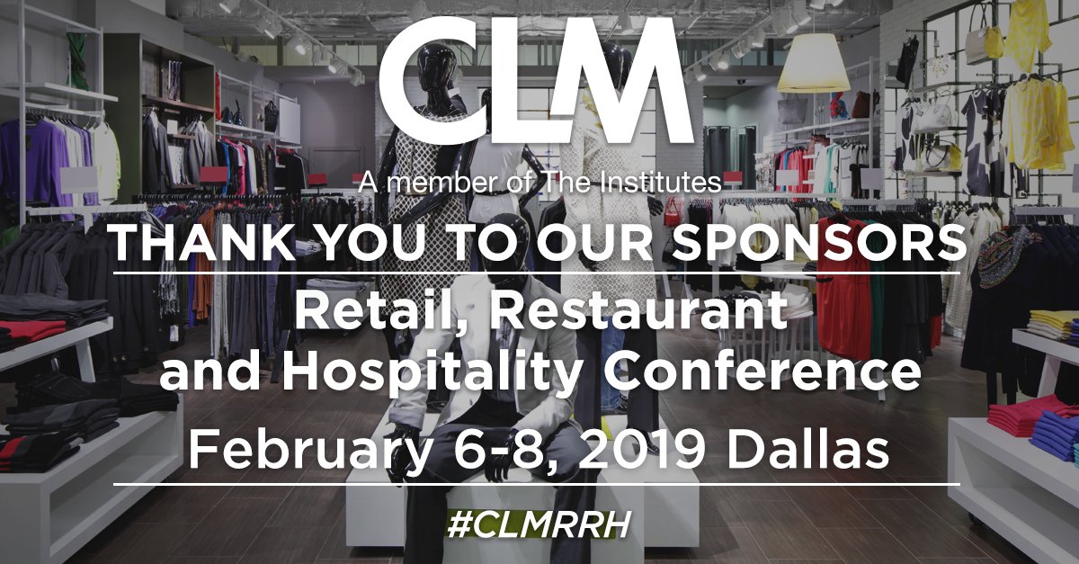 TheCLMalliance's tweet photo. We appreciate our incredible sponsors for making the Retail, Restaurant and Hospitality Conference happen. Thank you to our Exhibitors: @ARCCAexperts, G4S, Global Engineering Scientific Solutions, @RimkusCG, @TheMCSGroupInc, and @vernisbowling. https://t.co/GB7JScKdKC #CLMRRH https://t.co/u9m1JDUxcM