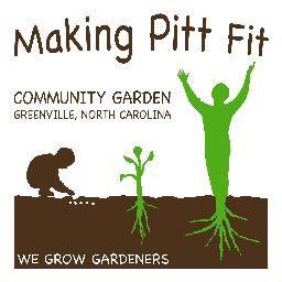 Come join us tomorrow as we volunteer at our community garden from 8am-1pm! The address is 209 Stancil Drive! See you there! #makepittfit #volunteer